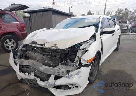 2017 Honda Civic Lx из США, поврежденный, VIN SHHFK7H22HU421328